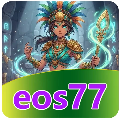Pratinjau antarmuka aplikasi eos77 setelah akun aktif